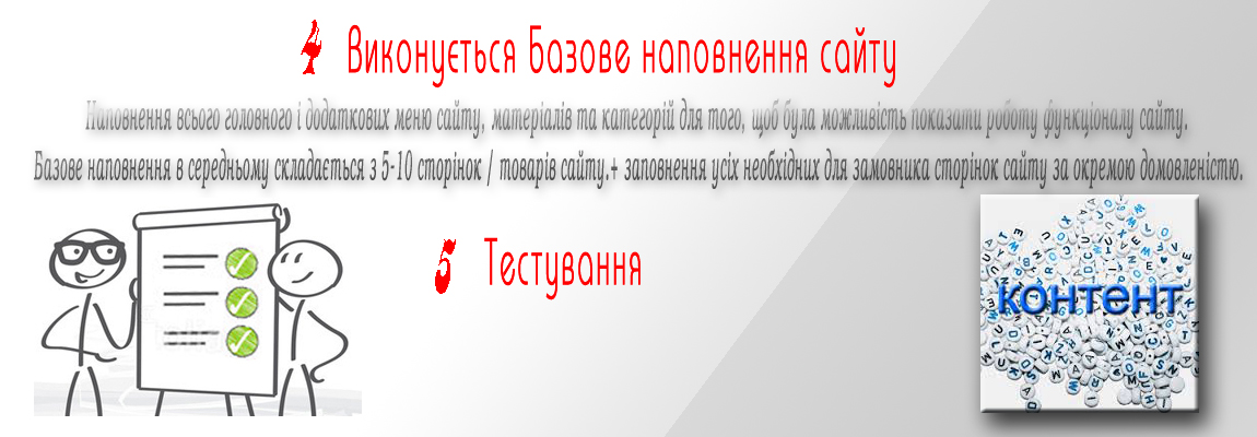 Після створення кожен сайт передається тестерам студії 